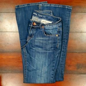 Women's Cowgirl Tuff 'Don't Fence Me In' Jeans sz 28x33